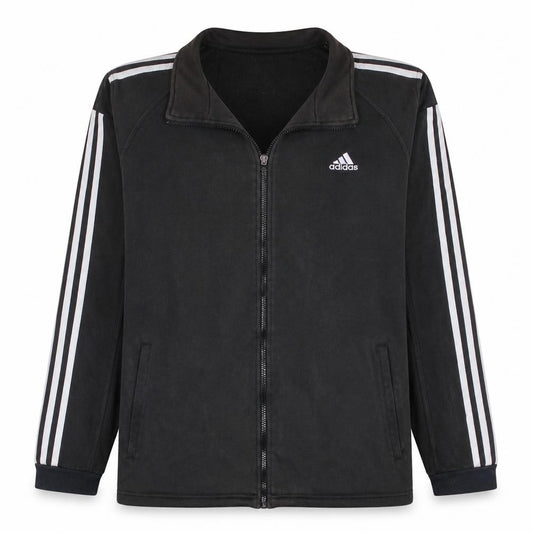 Adidas Men's Black Full Zip Sweatshirt Size M Sports Fleece