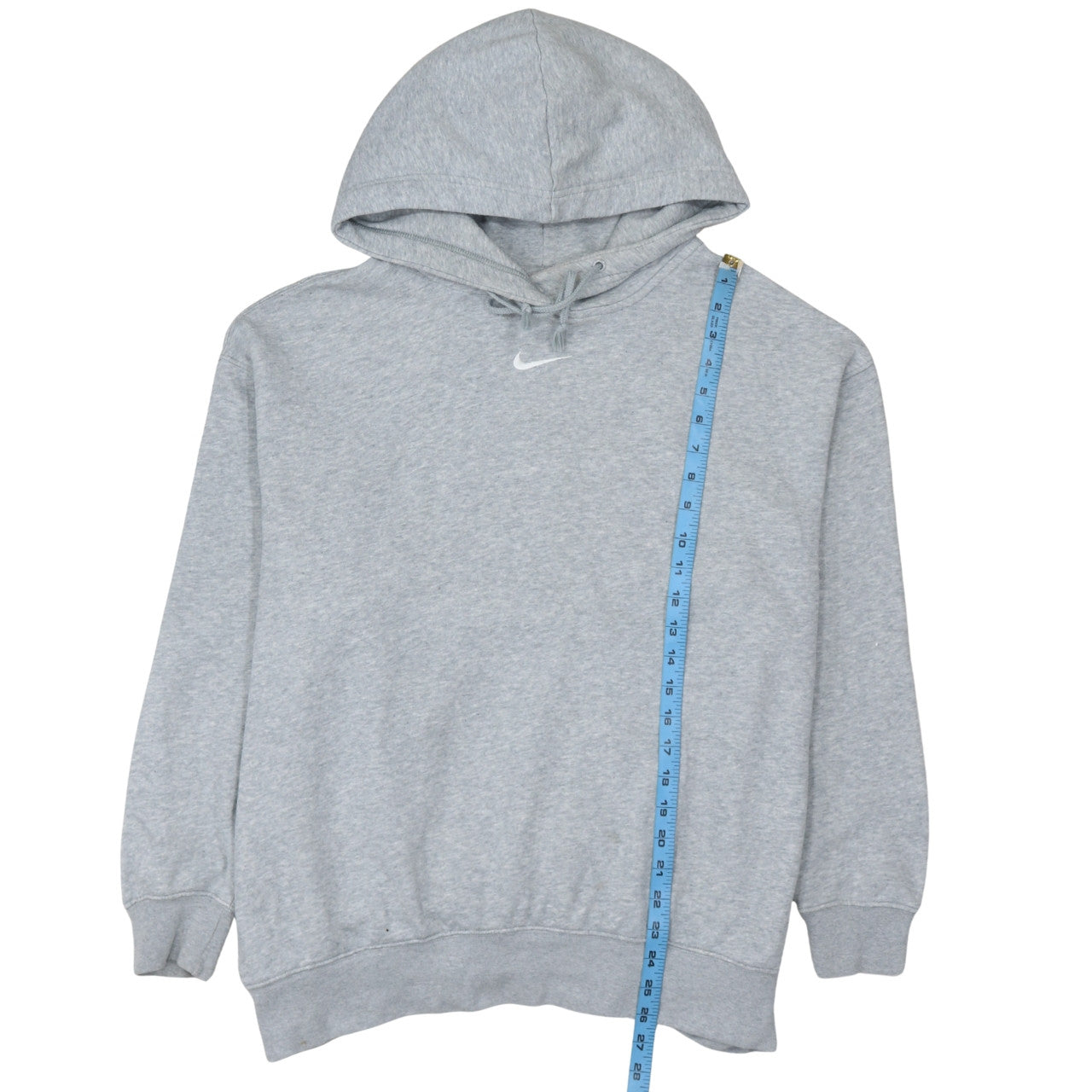 Nike Men's Grey Pullover Hoodie Medium Fleece Sportswear