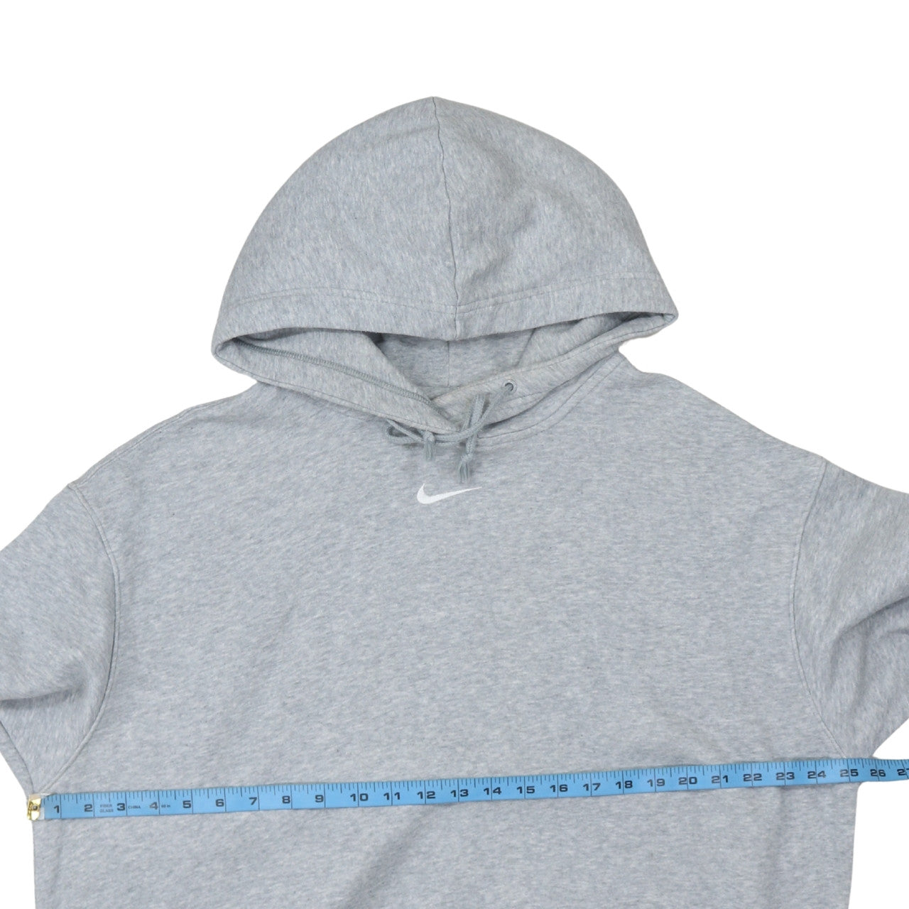 Nike Men's Grey Pullover Hoodie Medium Fleece Sportswear