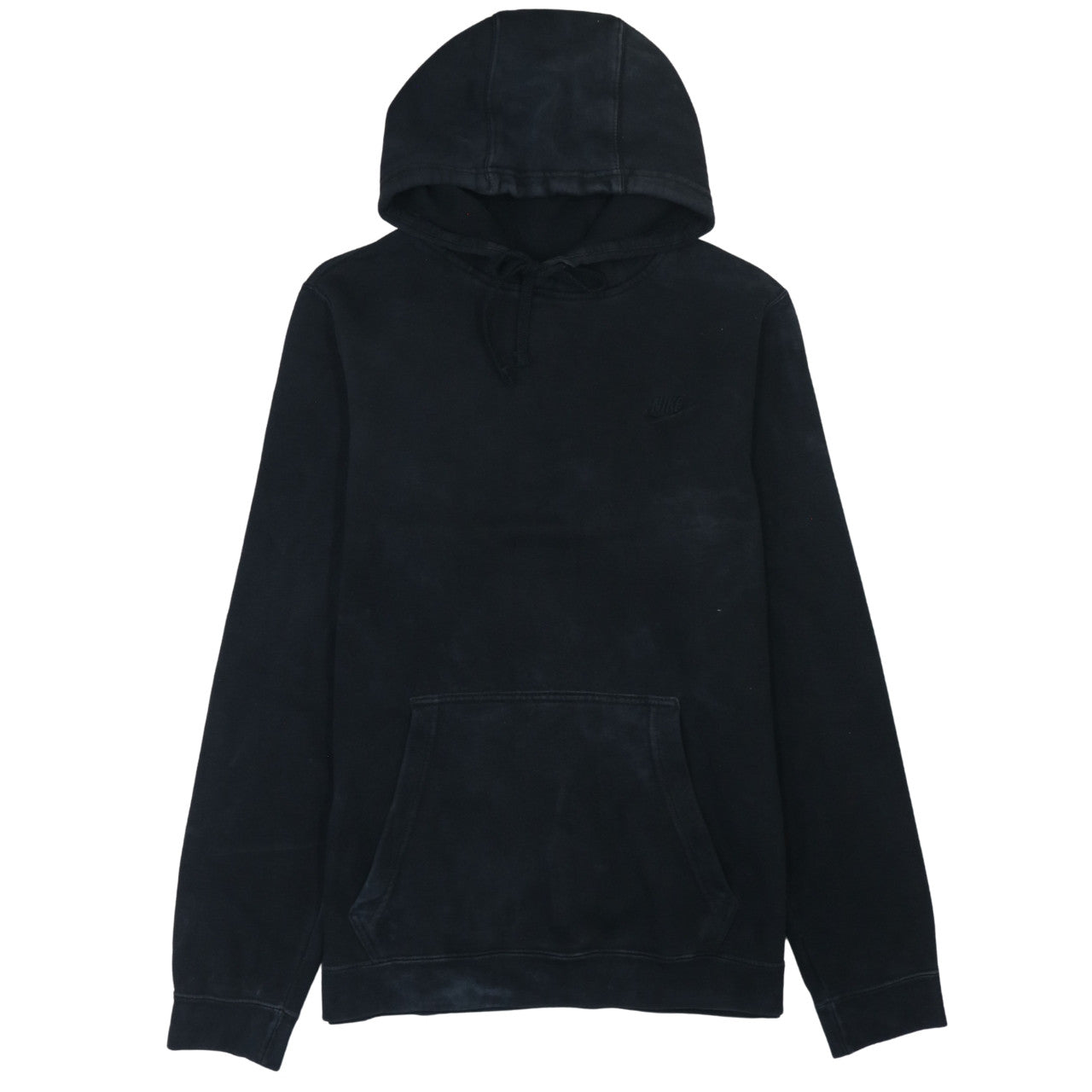 Nike Men's Black Pullover Hoodie Size M Cotton Fleece