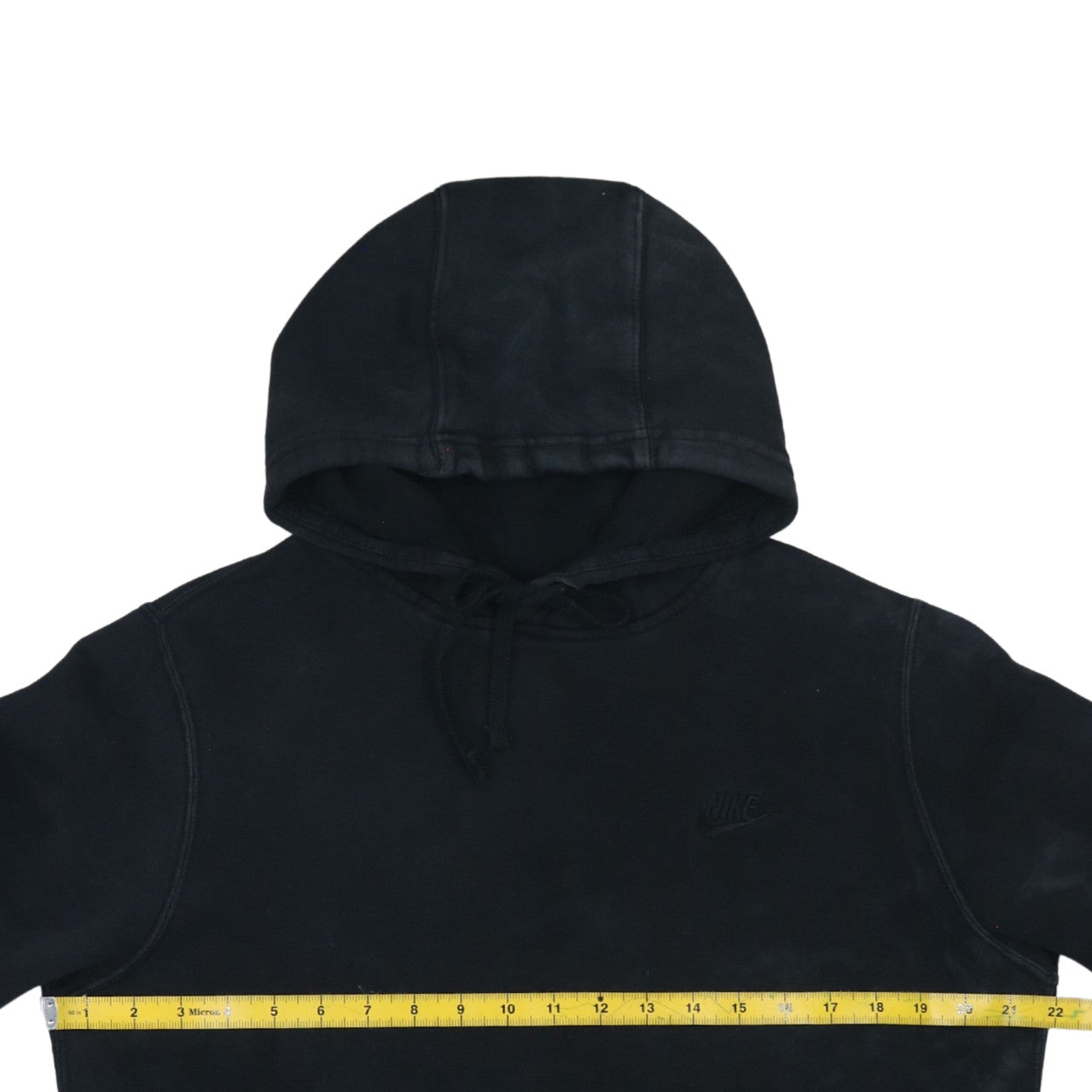 Nike Men's Black Pullover Hoodie Size M Cotton Fleece
