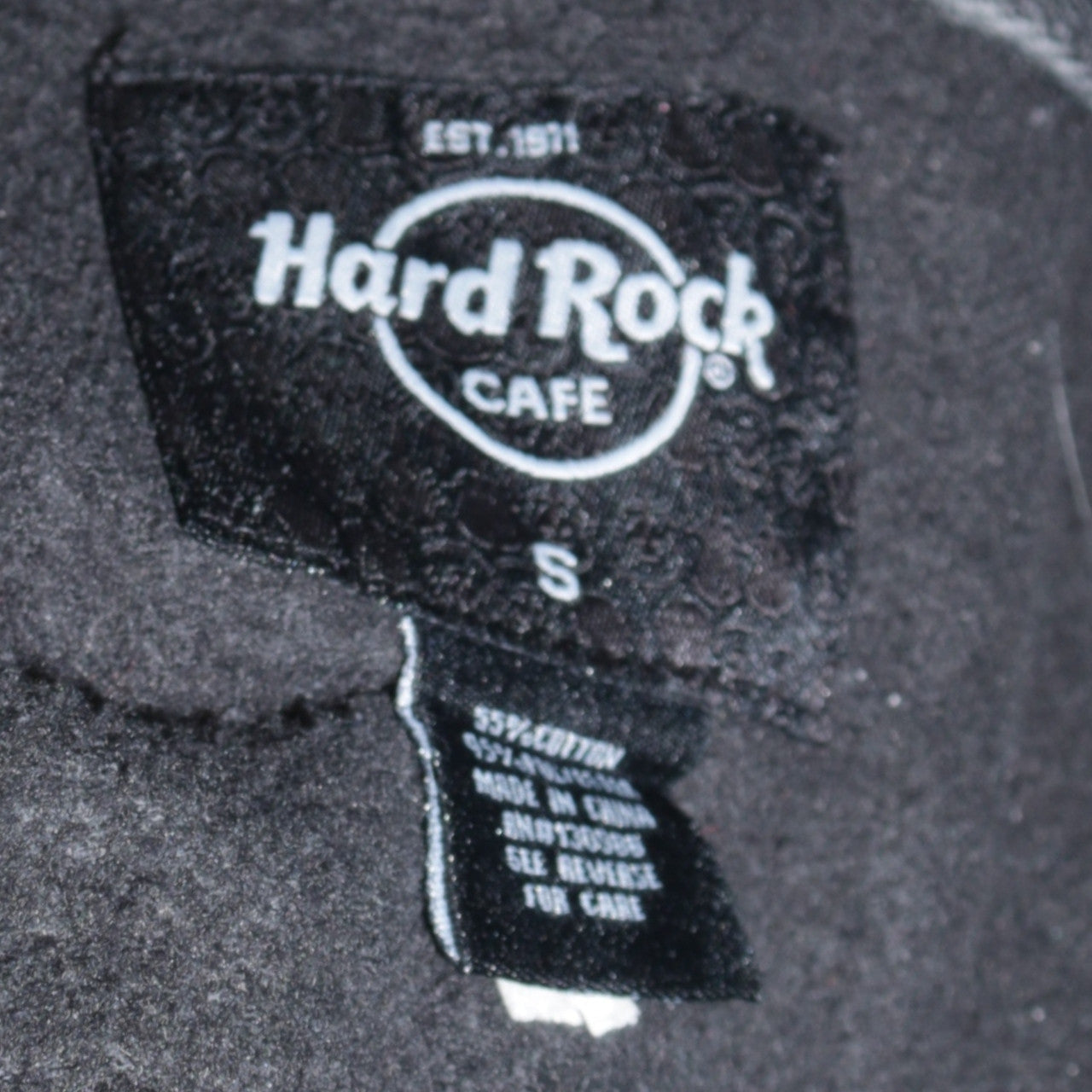Hard Rock Cafe New York Black Full Zip Hoodie Unisex S