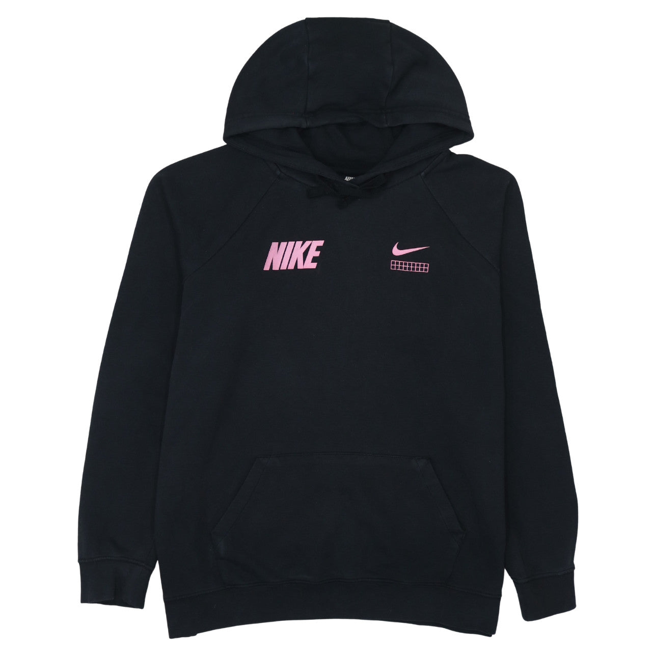 Nike Men's Black XL Pullover Hoodie Fleece Sports Logo Sweatshirt