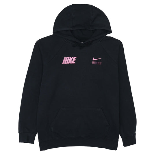 Nike Men's Black XL Pullover Hoodie Fleece Sports Logo Sweatshirt