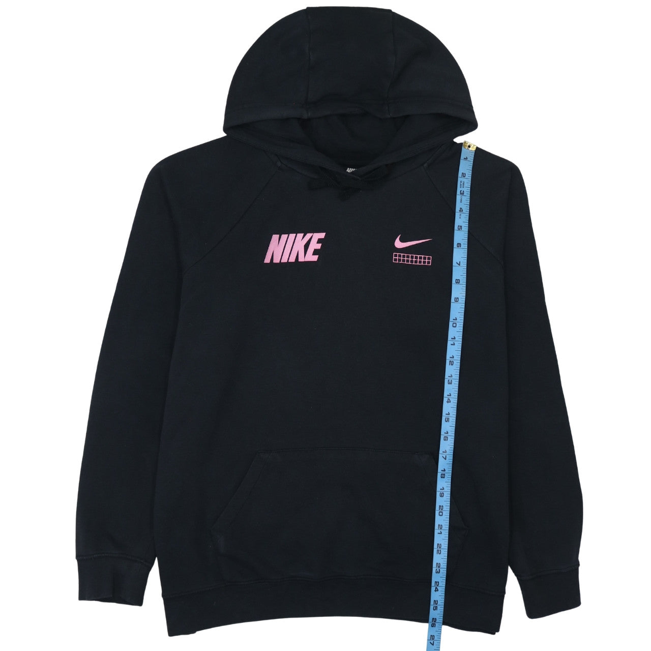 Nike Men's Black XL Pullover Hoodie Fleece Sports Logo Sweatshirt