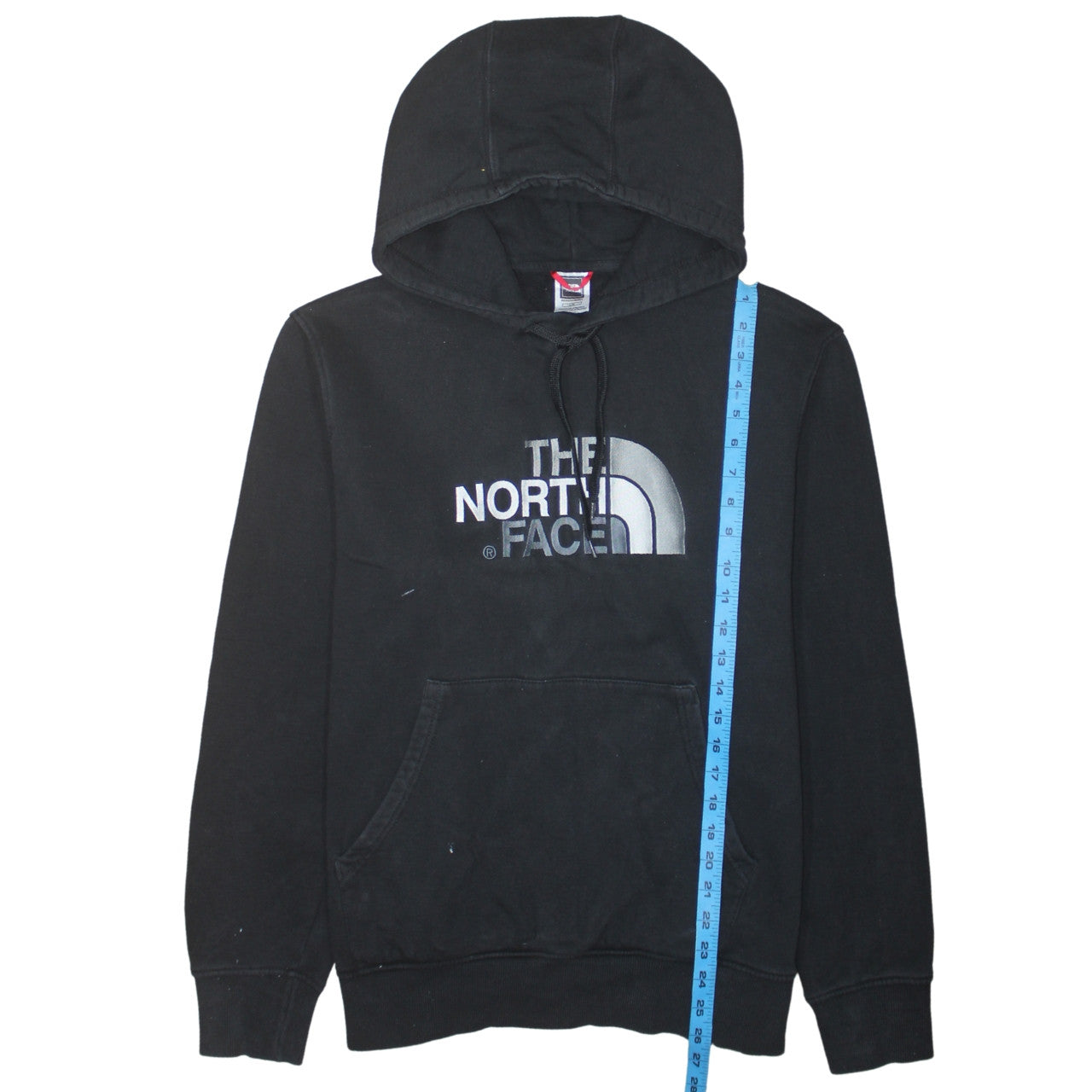 The North Face Men's Black Pullover Hoodie L Logo Outdoor Fleece