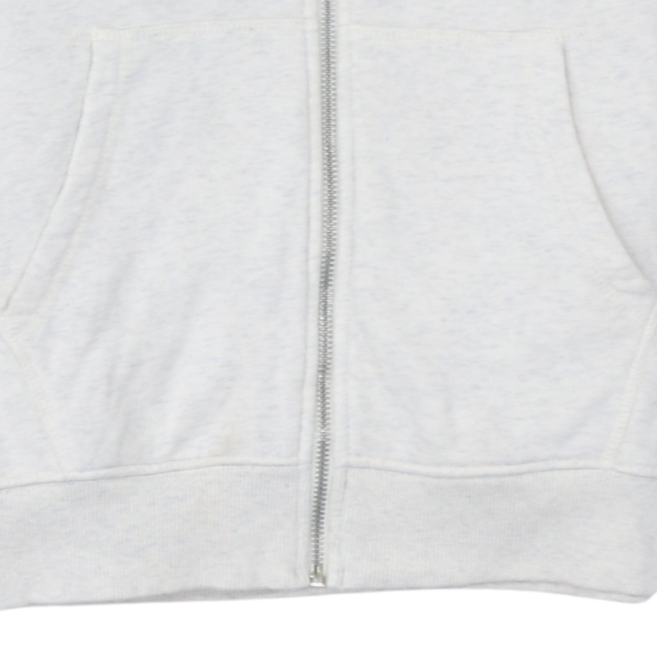 Ellesse Unisex White Full Zip Hoodie Size 12 Regular Fit