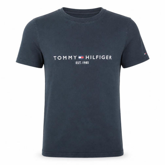 Tommy Hilfiger Men's Black Crew Neck Short Sleeve T-Shirt Size S