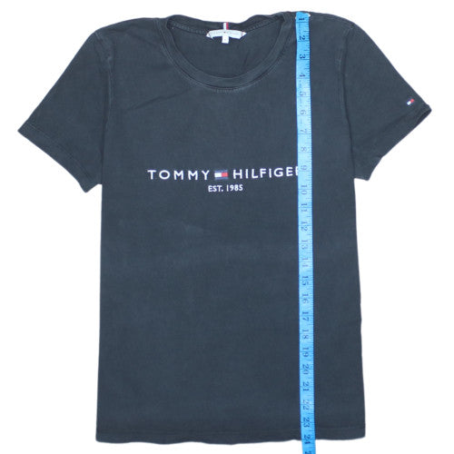 Tommy Hilfiger Men's Black Crew Neck Short Sleeve T-Shirt Size S