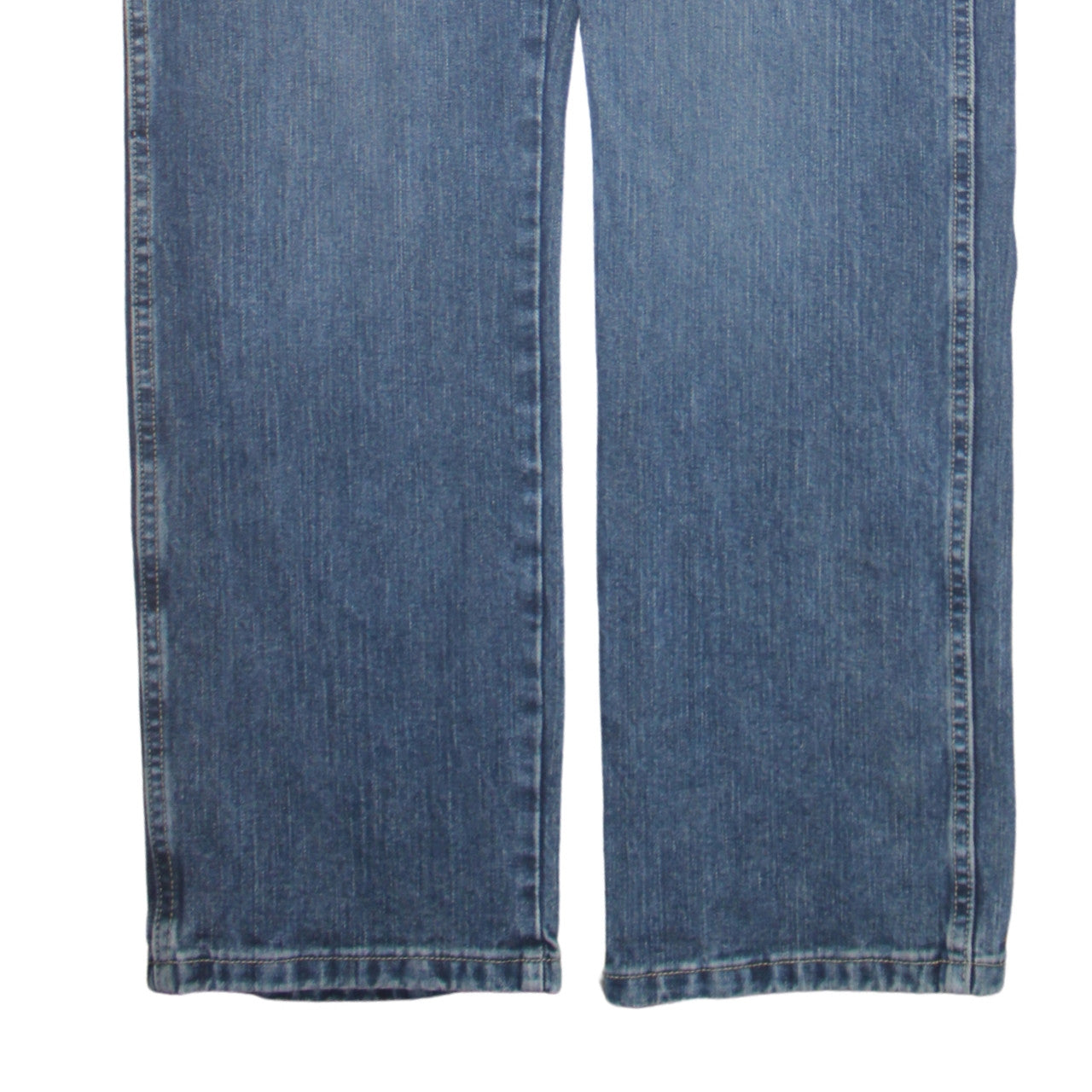 Wrangler Men's Blue 34x34 Straight Fit Denim Jeans
