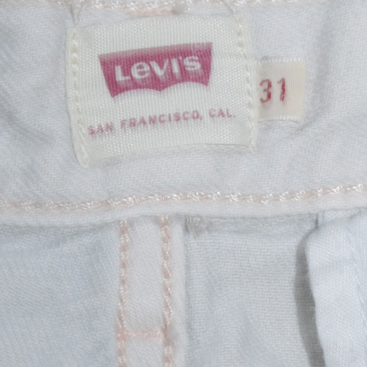 Levi's Women's Light Blue Cargo Jeans Size 31 Relaxed Fit