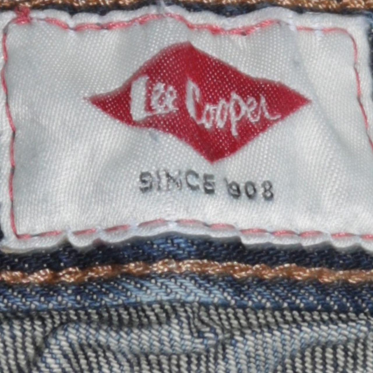 Lee Cooper Men's Blue Straight Leg Denim Jeans W32 L34