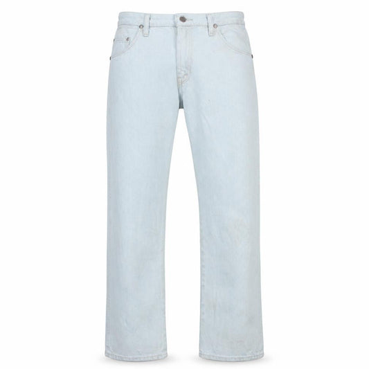 Wrangler Men Light Blue Straight Denim Jeans 32x30 Regular Fit