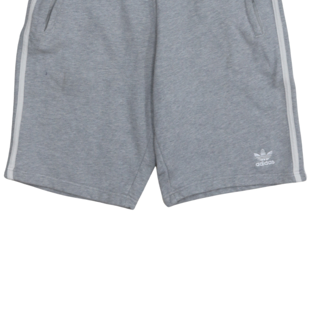 Adidas Men's Grey Athletic Shorts Size S Elastic Waist Gym Training