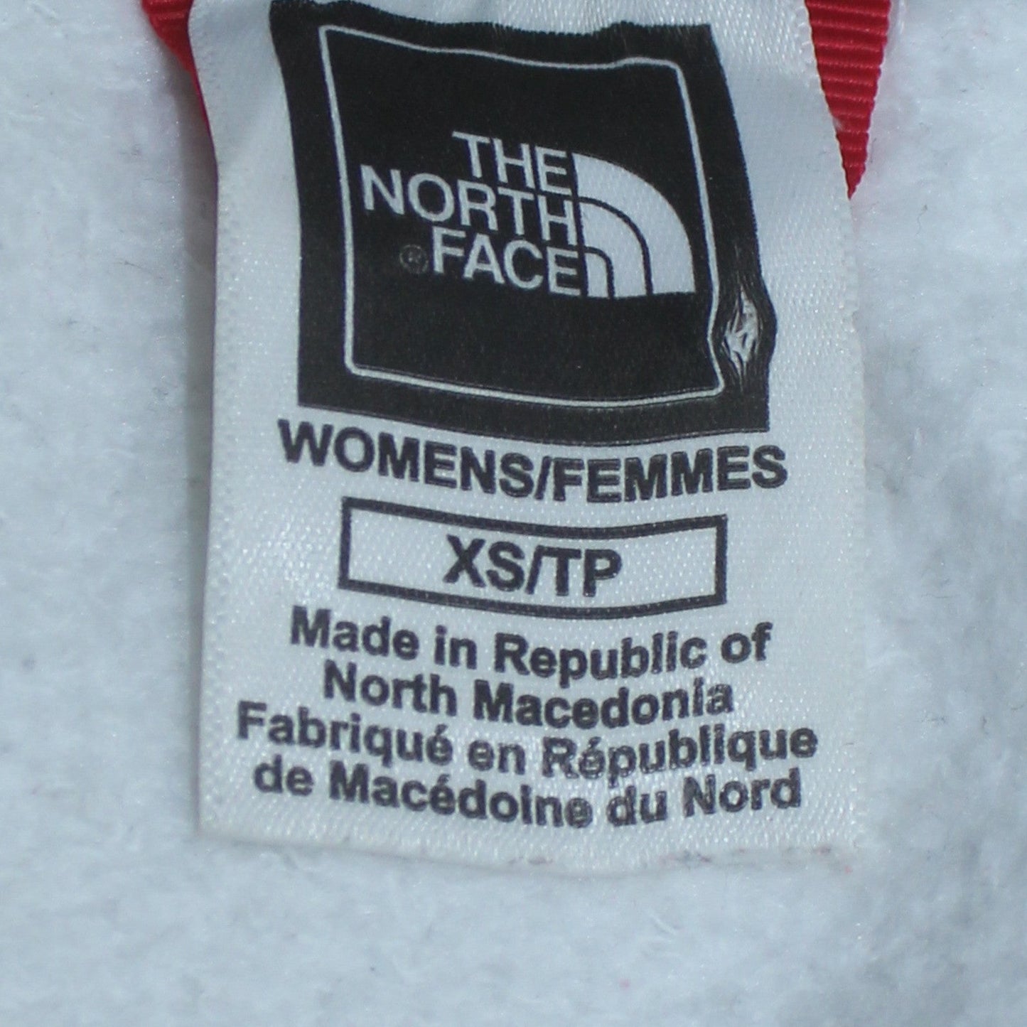 The North Face Womens White XS Pullover Sweatshirt with Logo Print