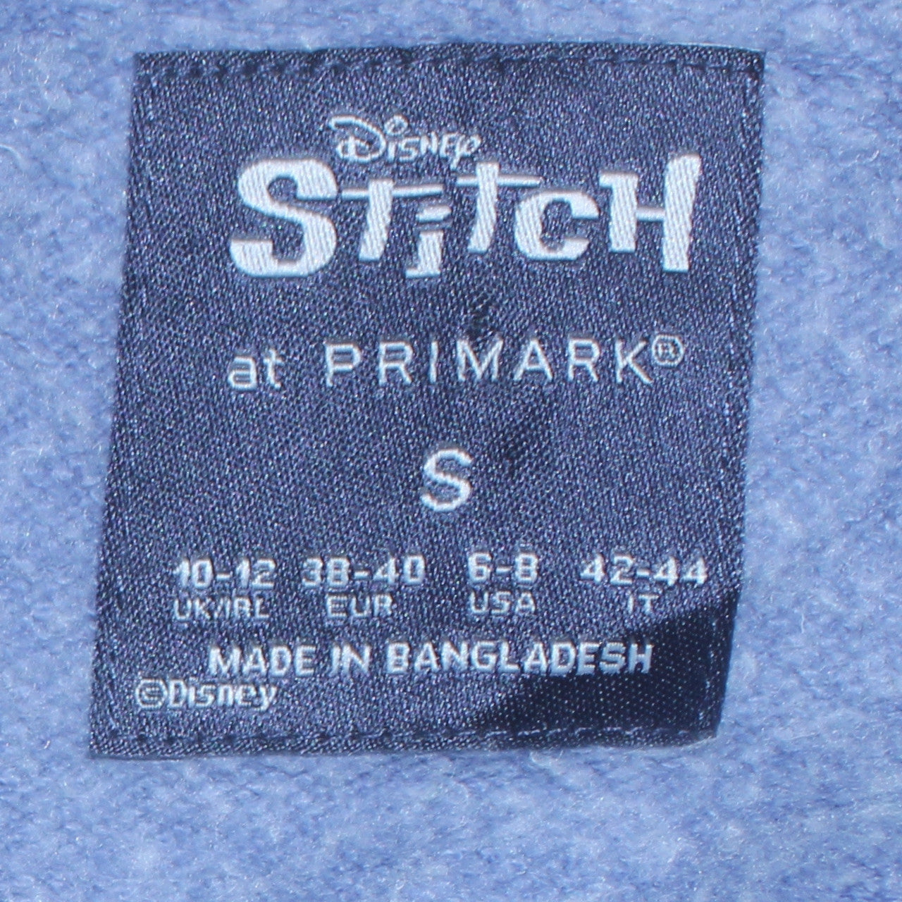 Disney Stitch & Angel Blue Pullover Sweatshirt Women S Primark