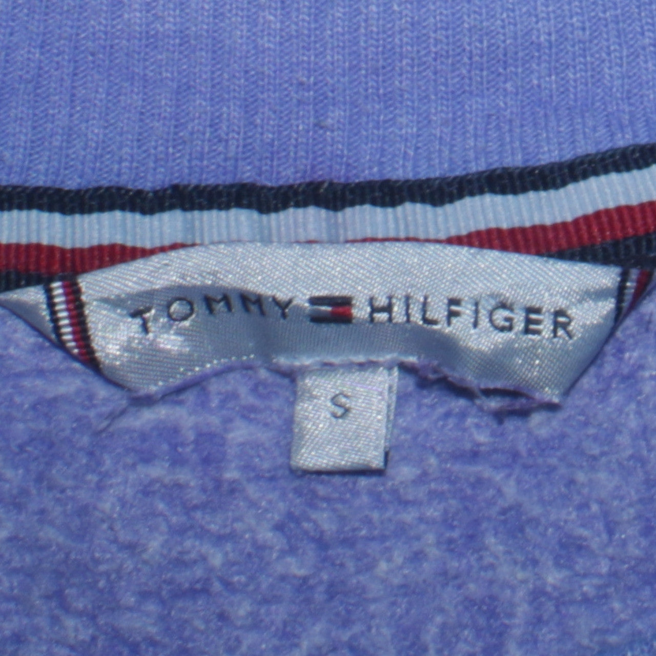 Tommy Hilfiger Boys Blue Crew Neck Pullover Sweatshirt Size S