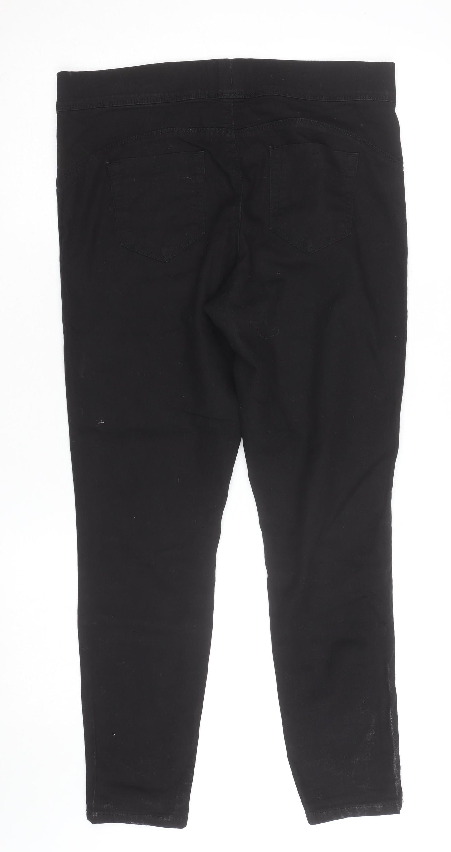 Denim Co. Women's Black Size 14 Slim Fit Jegging Jeans