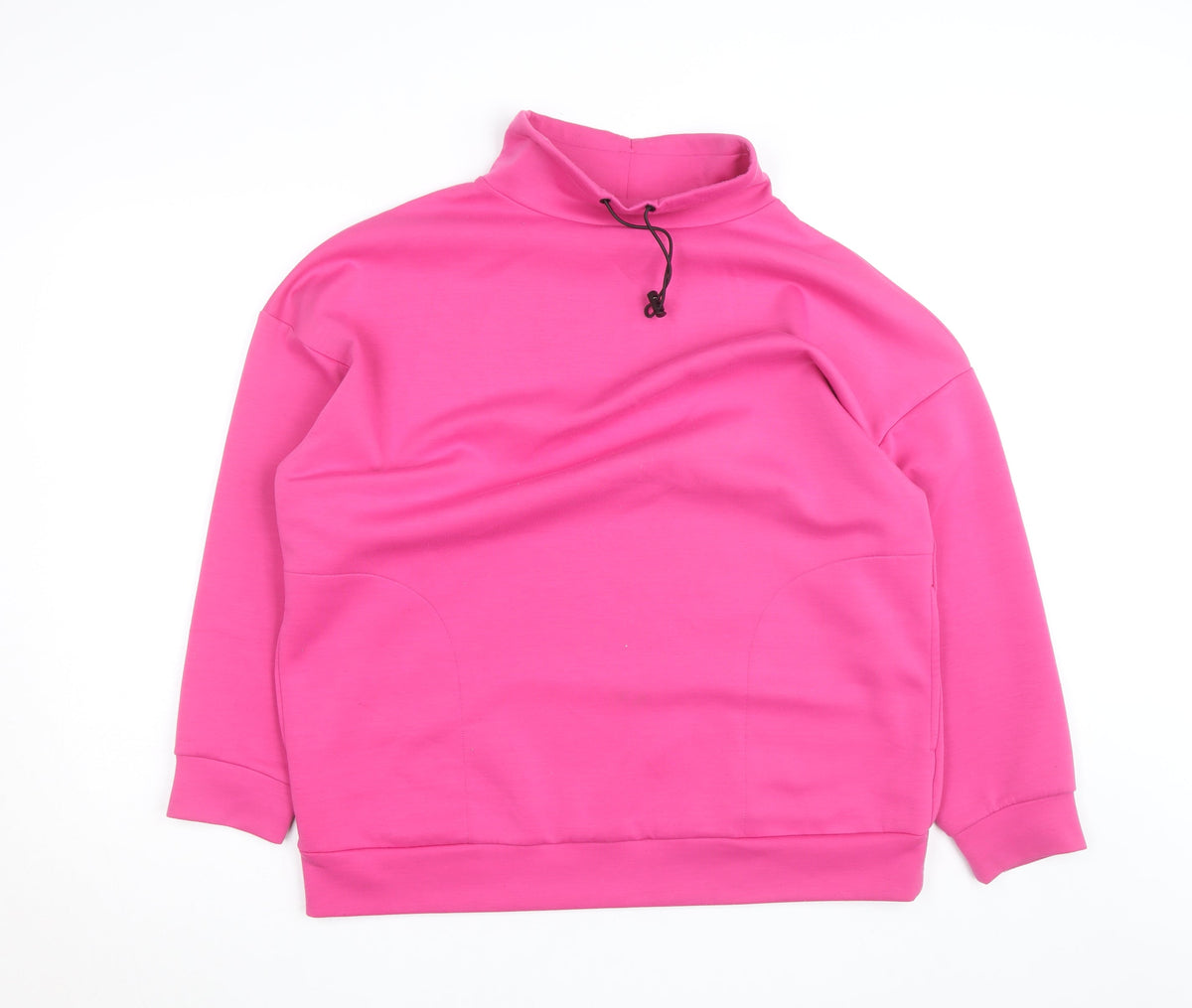 F&F Active Women’s Pink Track Jacket Size M Lightweight Stretch