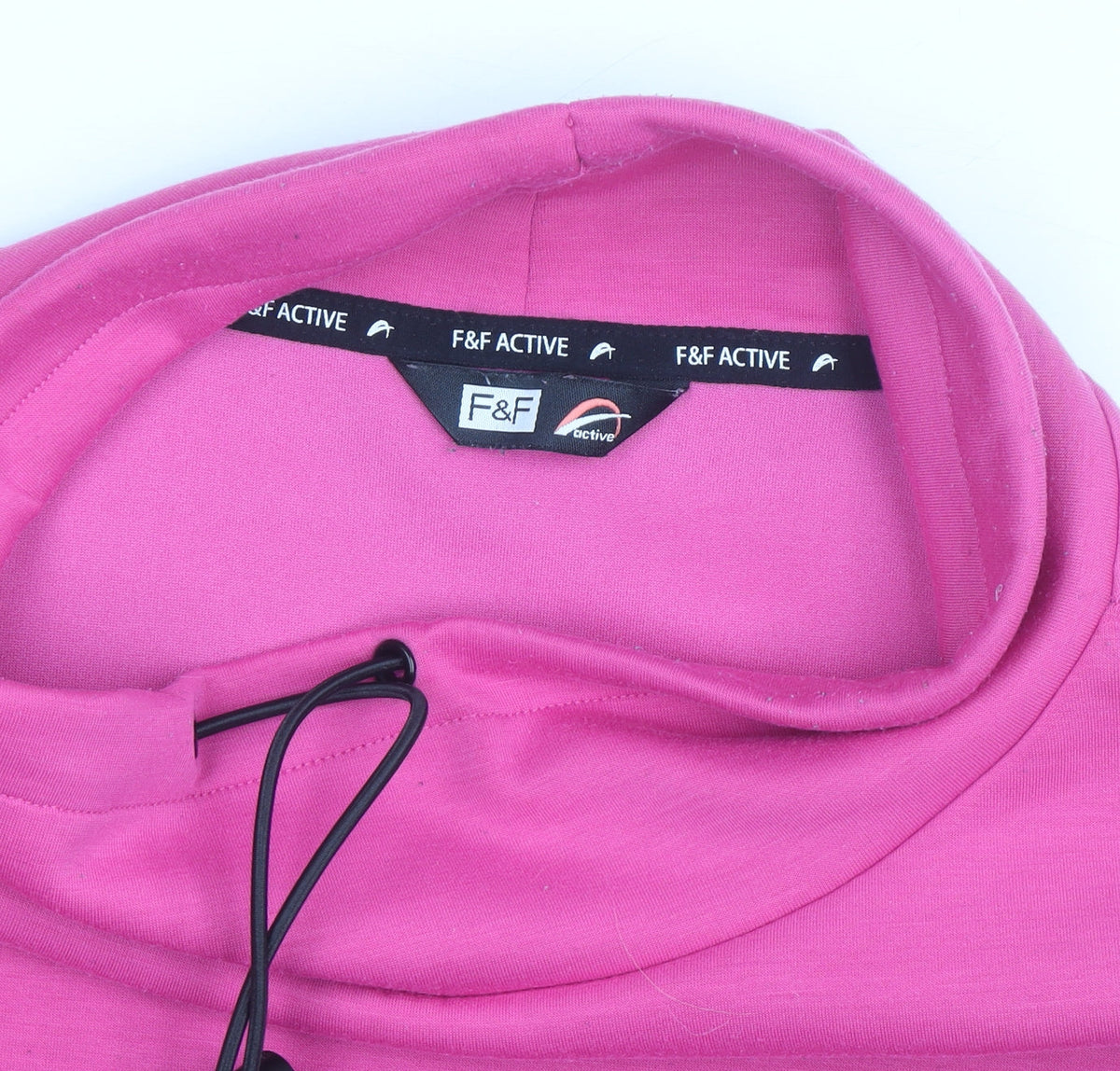 F&F Active Women’s Pink Track Jacket Size M Lightweight Stretch