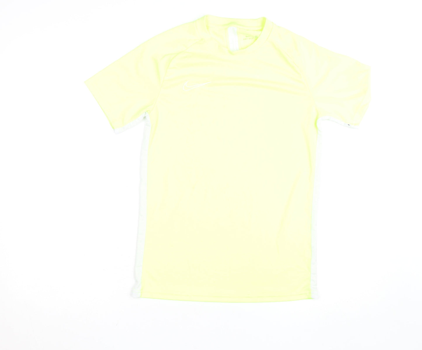 Nike Men's Yellow Dri-FIT Short Sleeve Athletic T-Shirt Size S