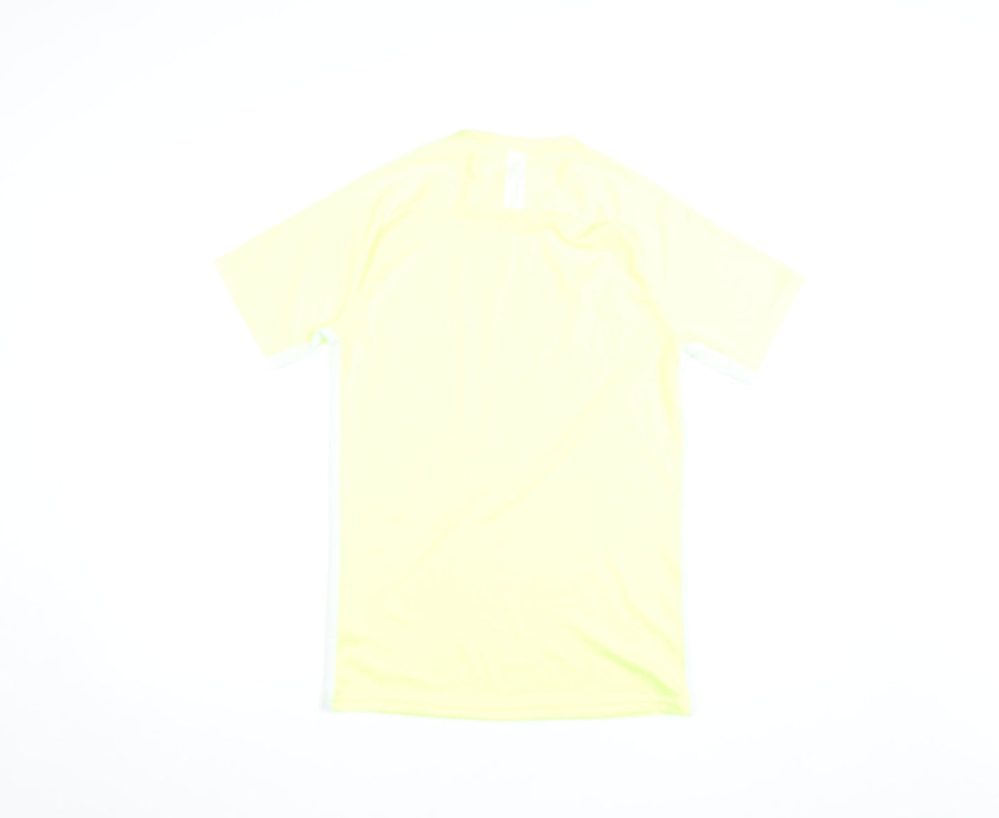 Nike Men's Yellow Dri-FIT Short Sleeve Athletic T-Shirt Size S
