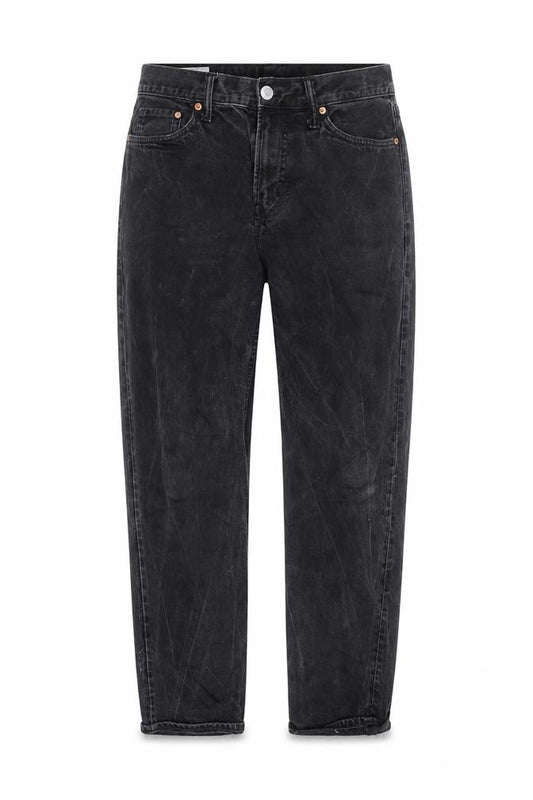 H&M Women’s Black Relaxed Fit Straight High Rise Jeans Size 12