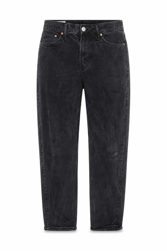 H&M Women’s Black Relaxed Fit Straight High Rise Jeans Size 12