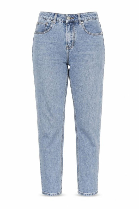 Denim Co Women Blue Mom Jeans Size 10 High Rise Classic Fit