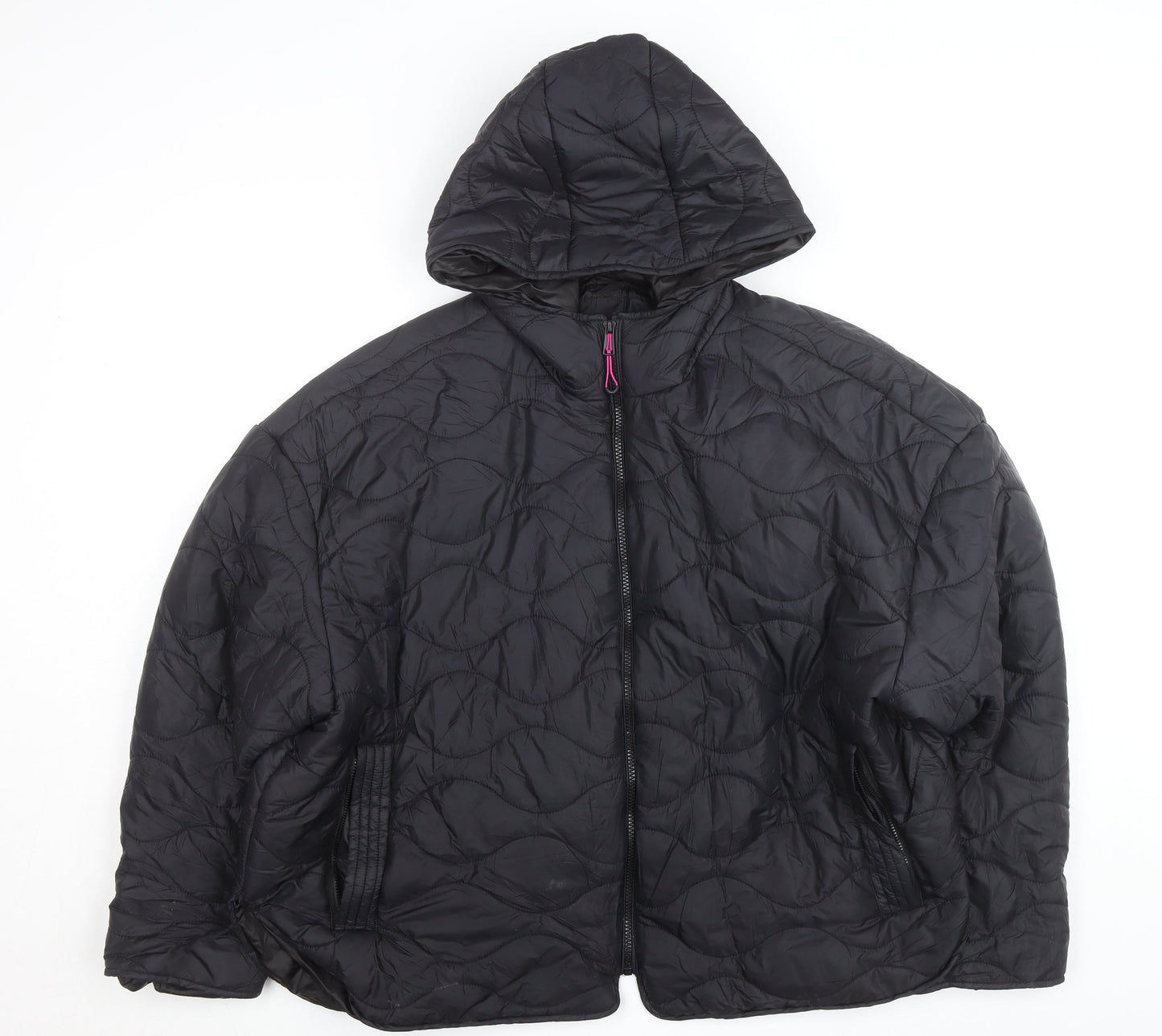 Dunnes Stores Men's Black 2XL Hooded Puffer Jacket