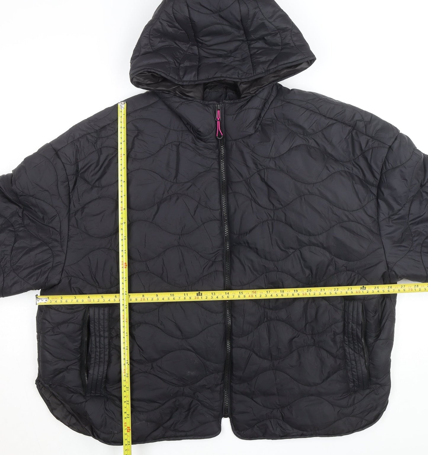 Dunnes Stores Men's Black 2XL Hooded Puffer Jacket