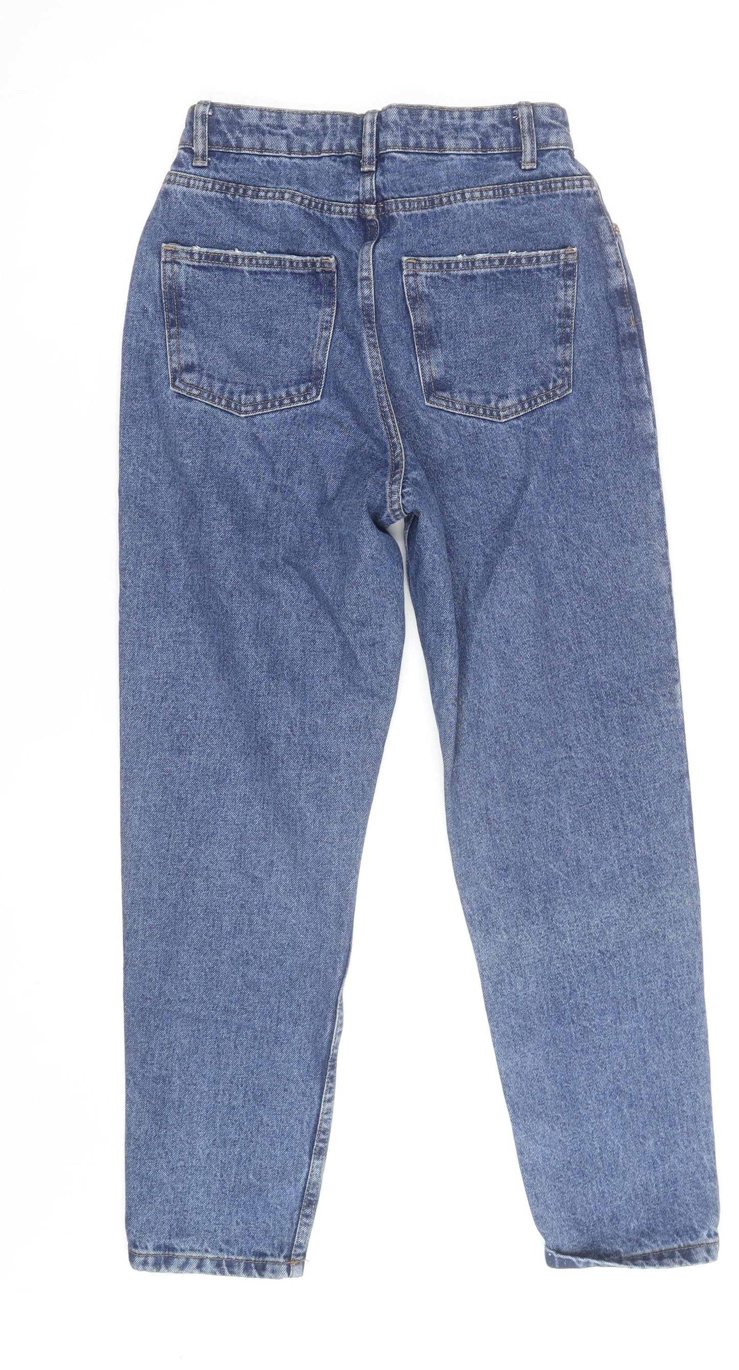 Marks and Spencer Men's Blue 36 Regular Fit Straight Denim Jeans