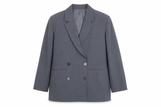 Rita Ora x Primark Women's Grey Blazer L Classic Lined Workwear Jacket