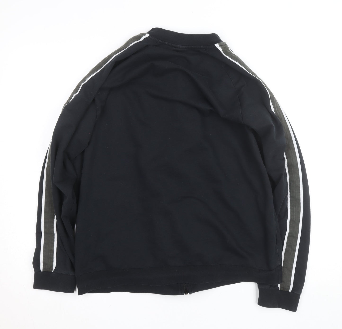 Hugo Boss Men's Black 2XL Track Jacket Full Zip Activewear