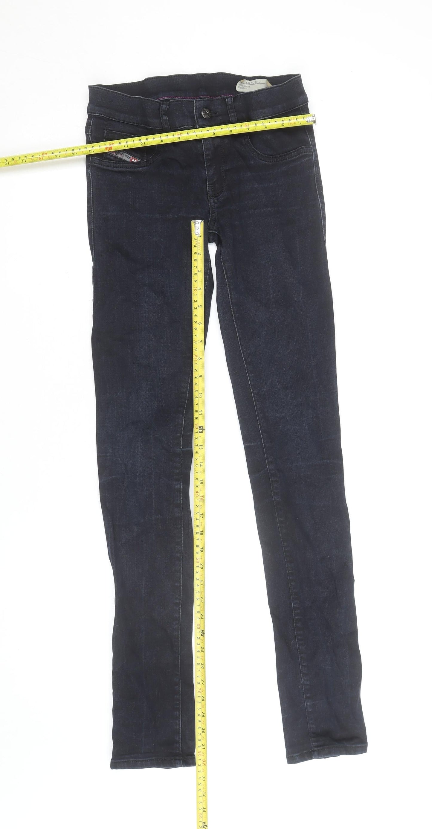 Diesel Women’s Blue Livier Slim Jegging Jeans Size 10