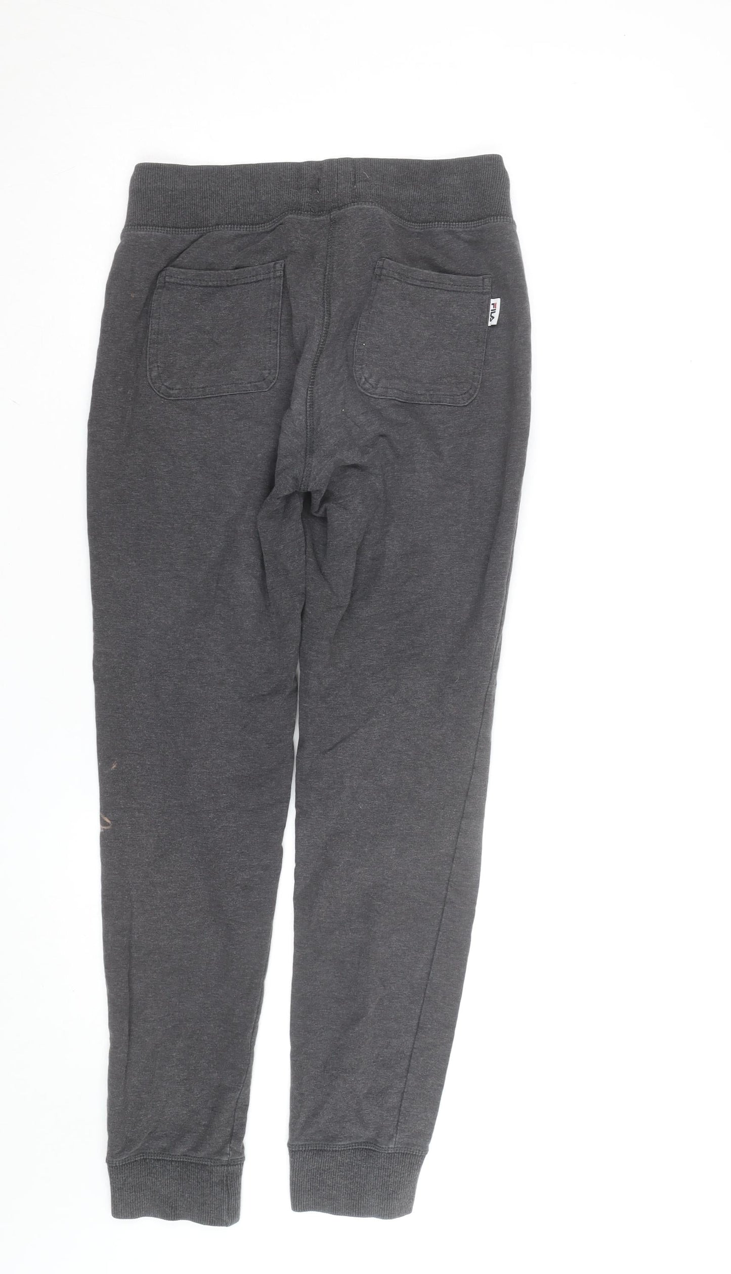 Fila Men’s Grey Jogger Sweatpants Medium Regular Fit