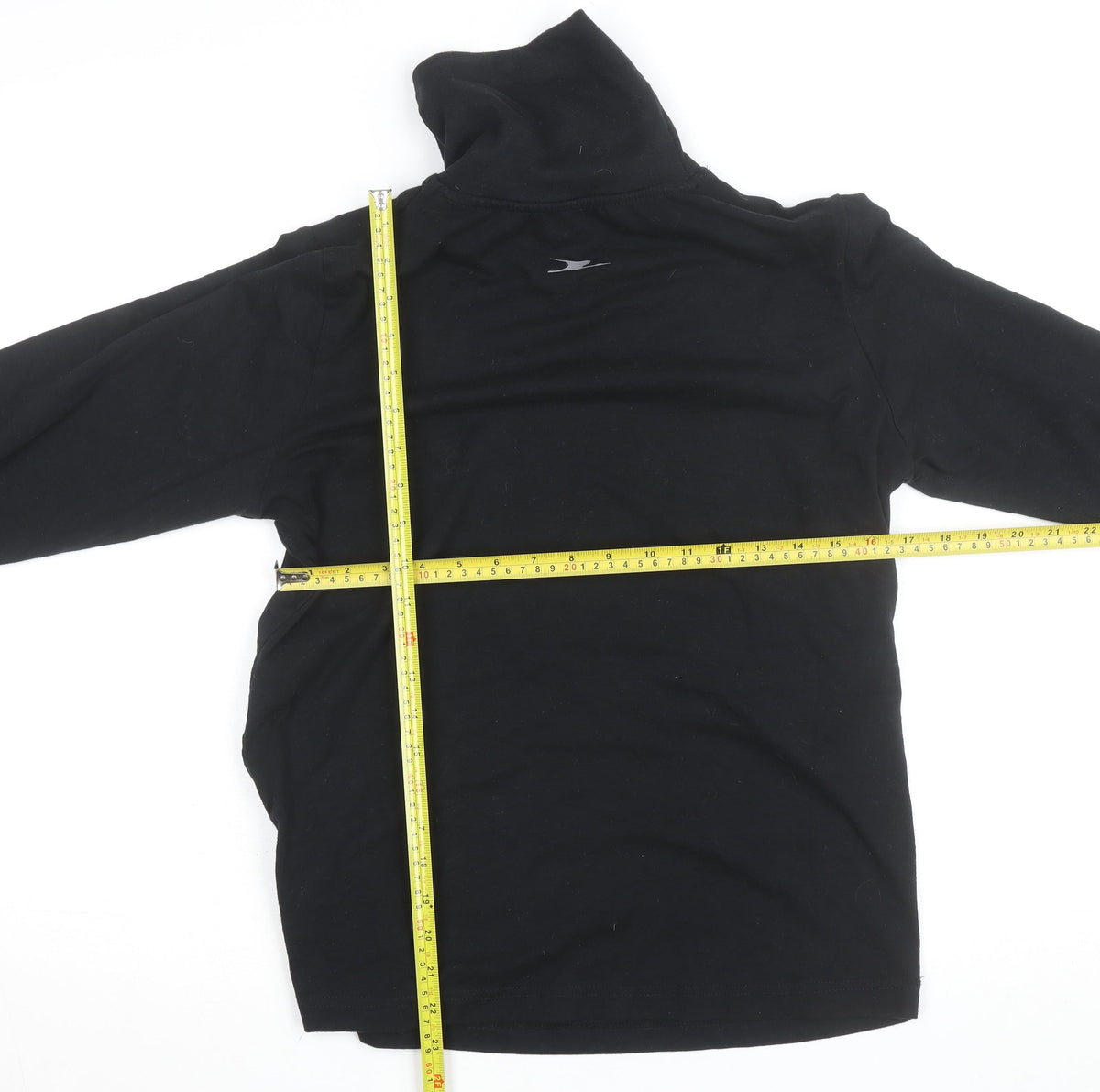 Crane Women Black L Basic Activewear Jacket Lightweight Stretch