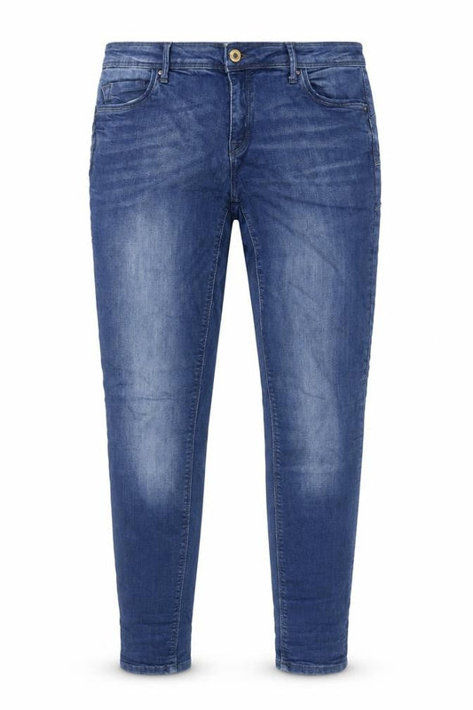 ONLY Women's Blue Regular Fit Skinny Jeans Size 14