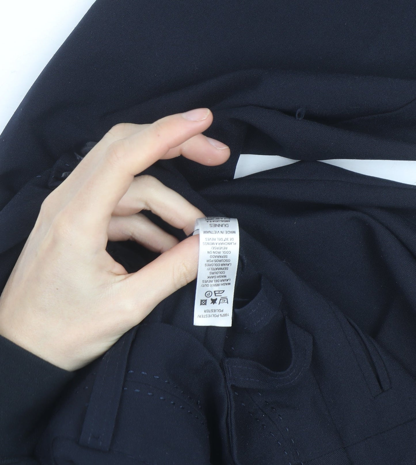 Dunnes Women’s Black Size 10 Straight Leg Dress Pants