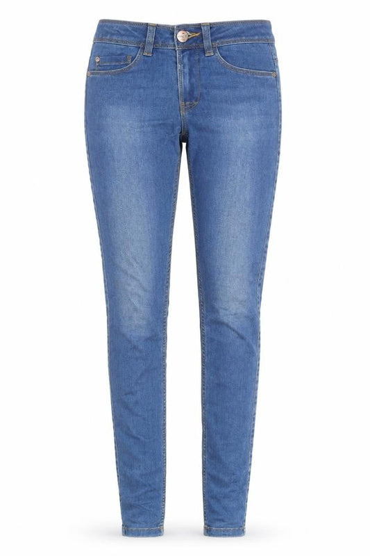 ONLY Women's Blue Skinny Denim Jeans XS Length 34 Slim Fit
