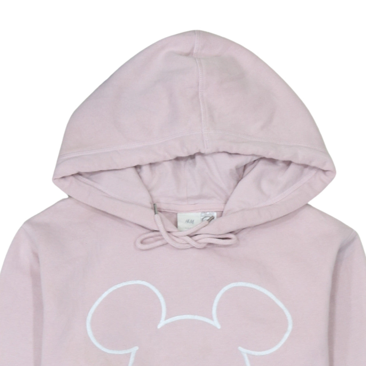 H&M Disney Womens Pink Hoodie XS Pullover Hooded Sweatshirt