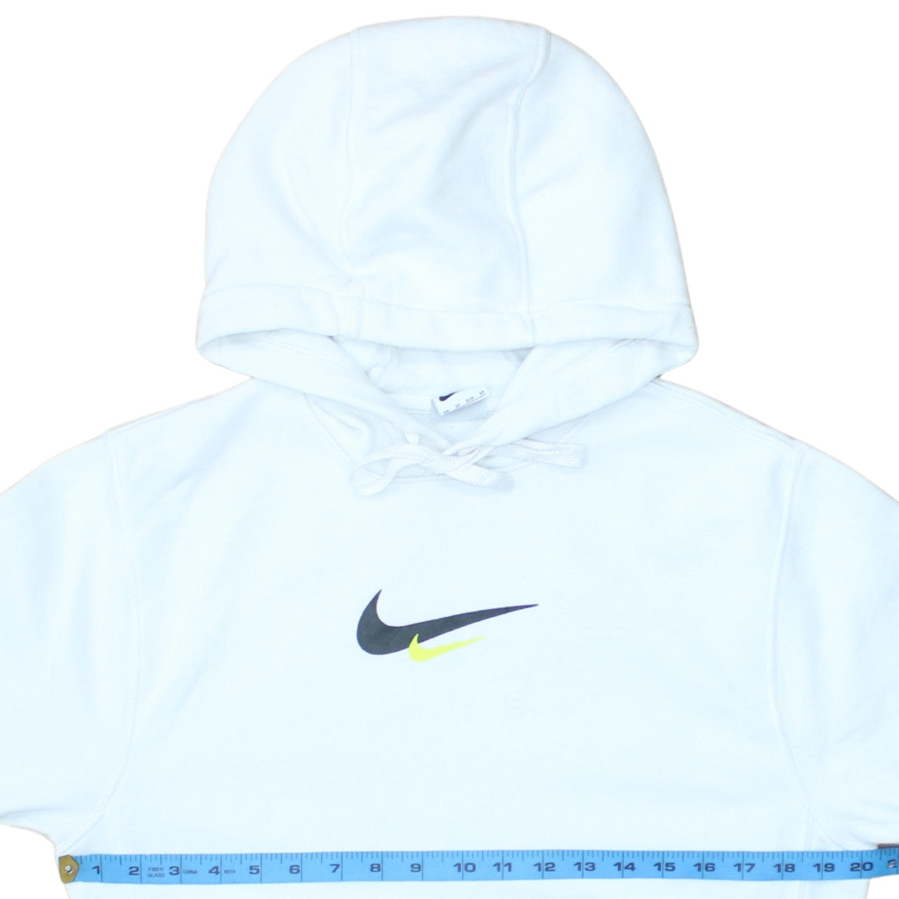 Nike Men's White XS Pullover Hoodie with Logo