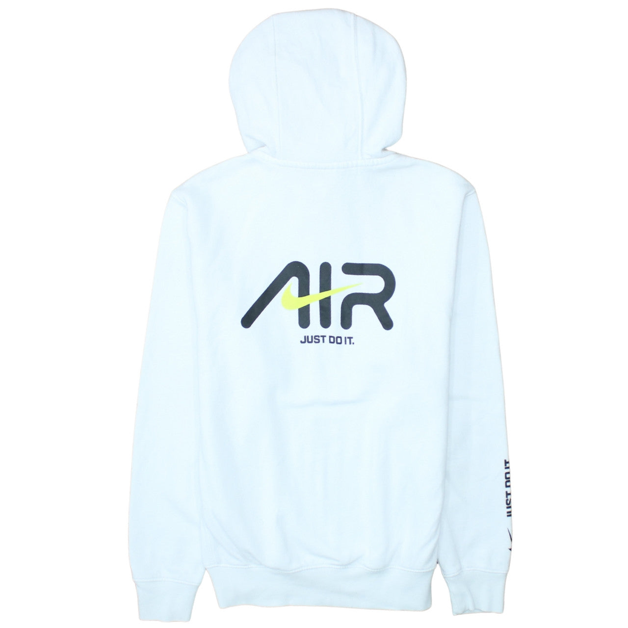 Nike Men's White XS Pullover Hoodie with Logo