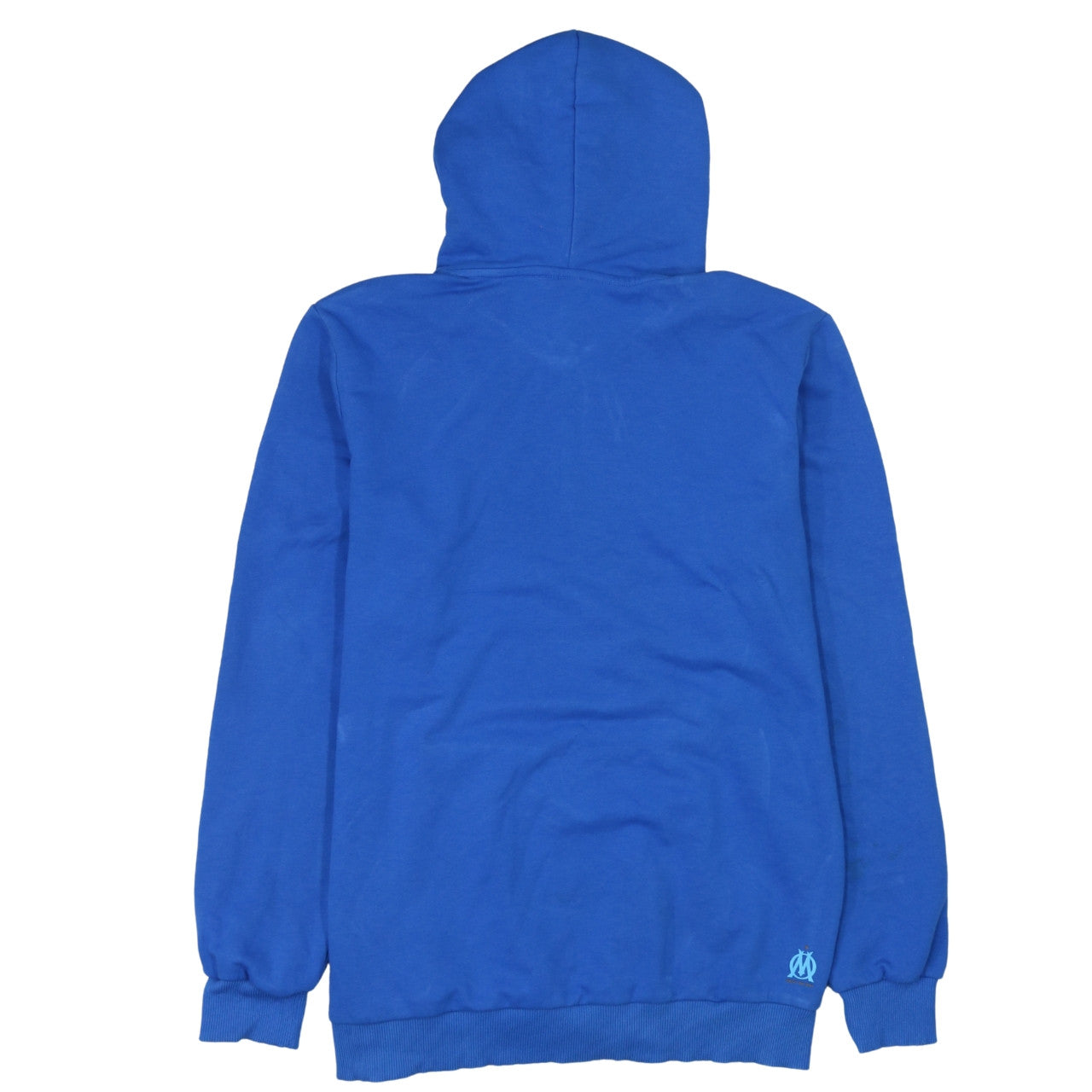 Puma Men's Blue Marseille Pullover Hoodie Size M Sportswear
