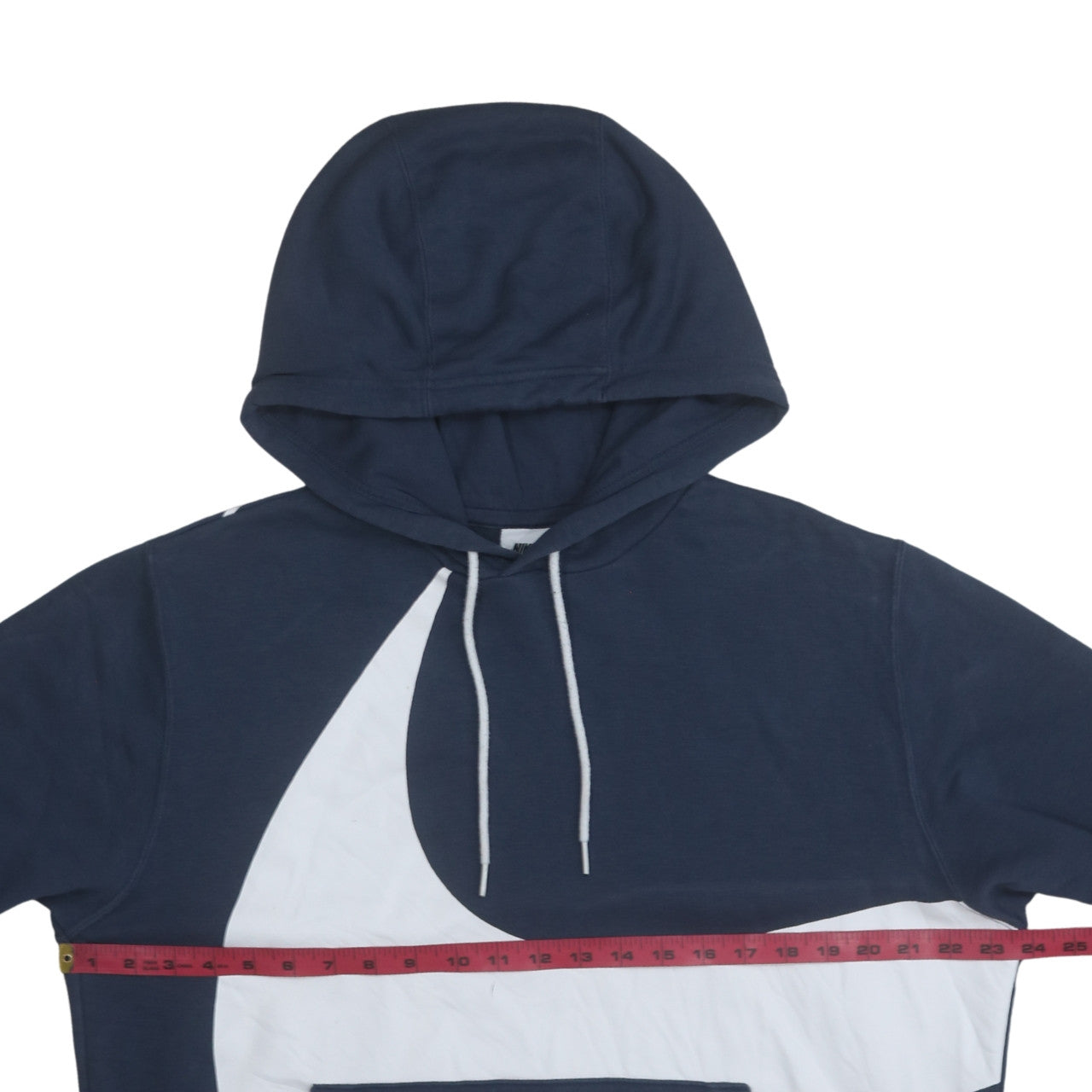 Nike Men's Blue Pullover Hoodie L Graphic Logo Sportswear