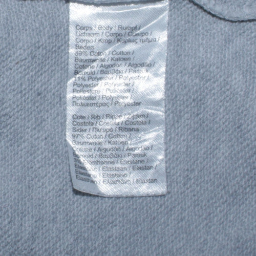 Lacoste Boys Grey Crew Neck Sweatshirt Size 14 Regular Fit Cotton Blend