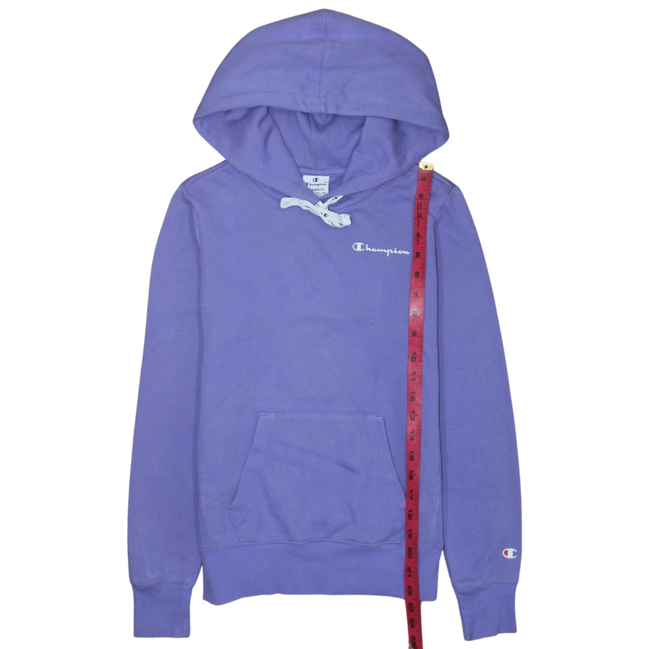 Champion Womens Purple XS Pullover Hoodie Cotton Blend