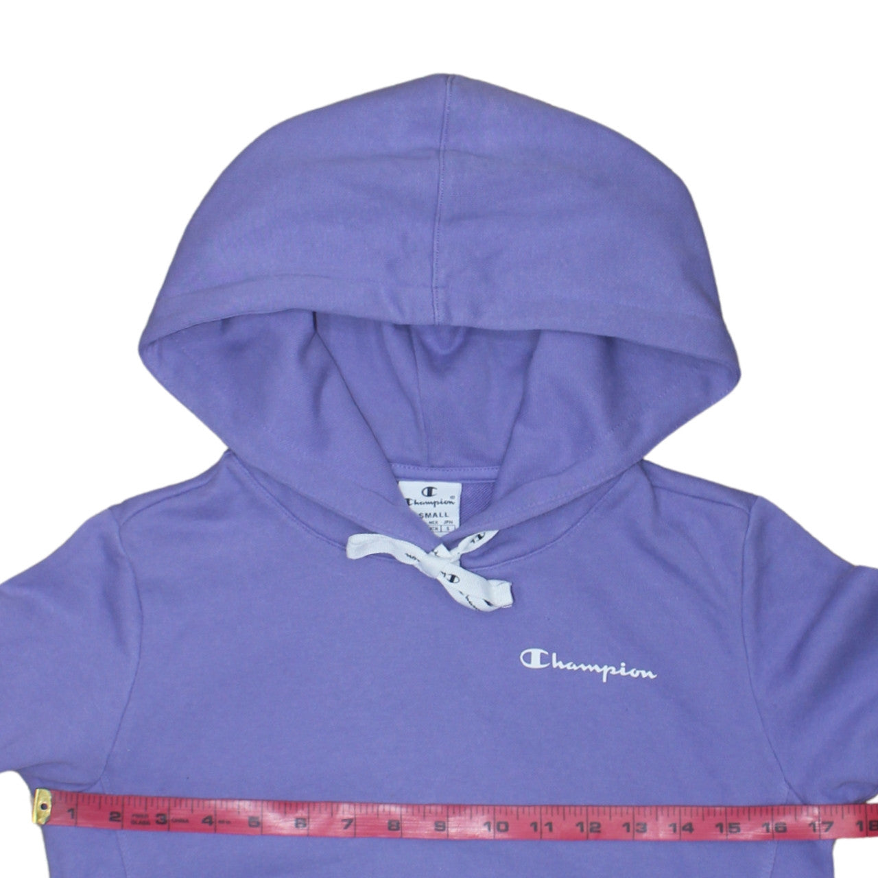 Champion Womens Purple XS Pullover Hoodie Cotton Blend