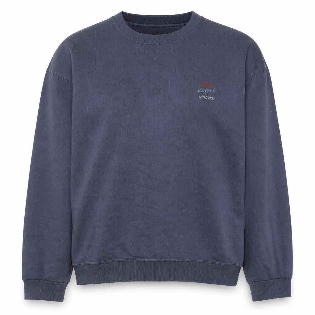 Levi's Men's Blue Crew Neck Fleece Sweatshirt Size L Vintage Pullover