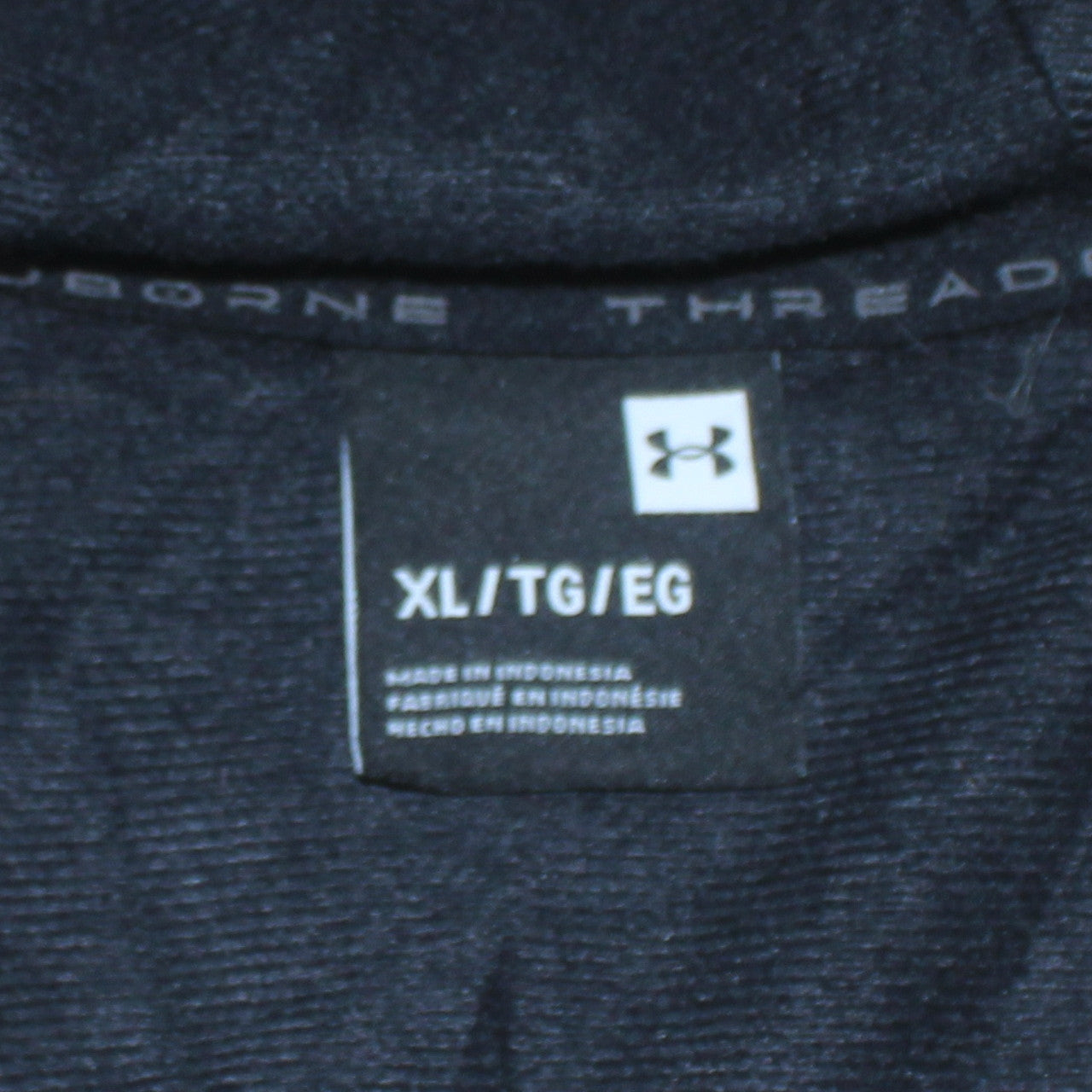 Under Armour Mens Grey XL Full Zip Hoodie Lightweight Sportswear